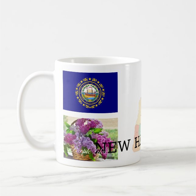 CANECA DE CAFÉ MUG OF NEW HAMPSHIRE (Esquerda)
