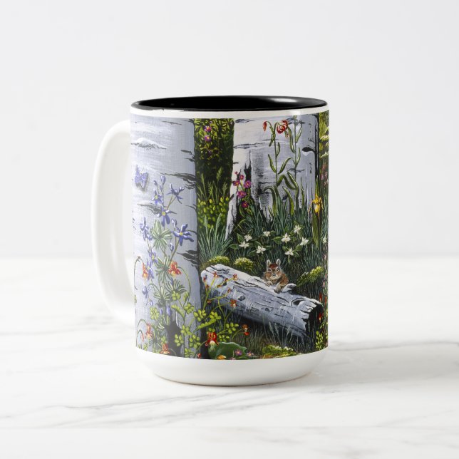 Caneca De Café Mug "Old Aspen Grove" (Frente Esquerda)