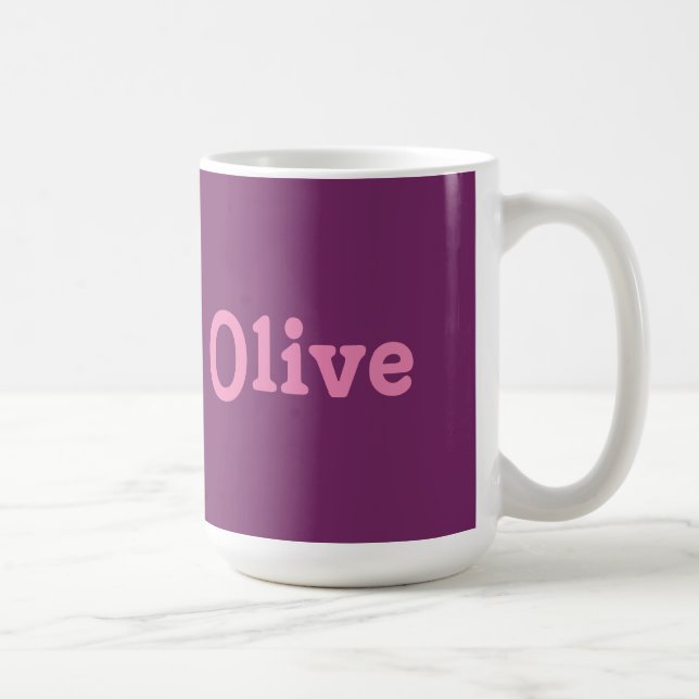 Caneca De Café Mug Olive (Direita)
