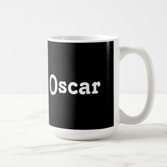 Caneca De Café Mug Oscar (Direita)