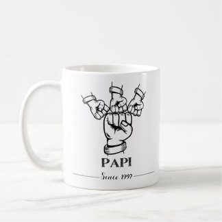 Caneca De Café Mug "Papi Since"