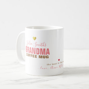 Caneca De Café Mug para a melhor avó de sempre, com amor...