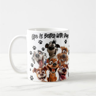 Caneca De Café Mug para amantes de cães