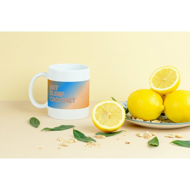 Caneca De Café Mug para amantes de crochê (Criador carregado)