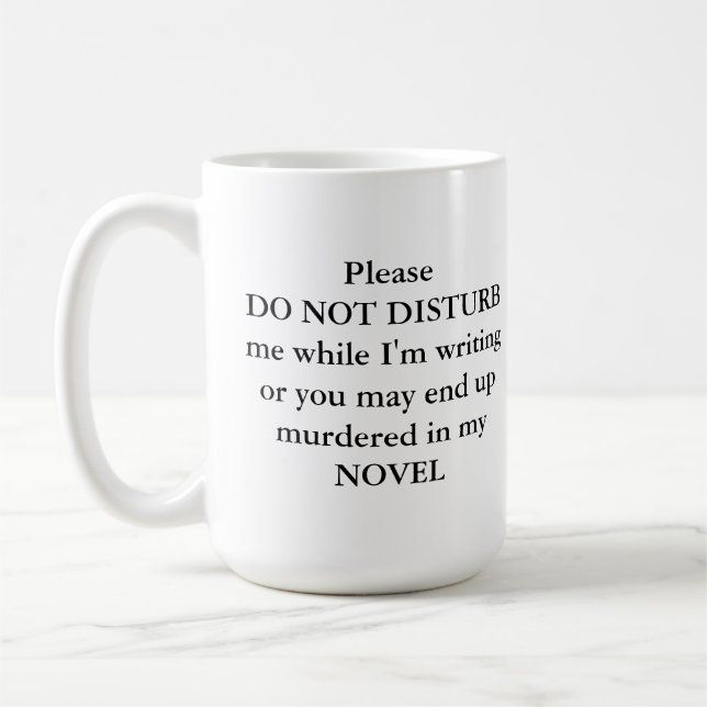 Caneca De Café Mug para autor ou escritor (Esquerda)