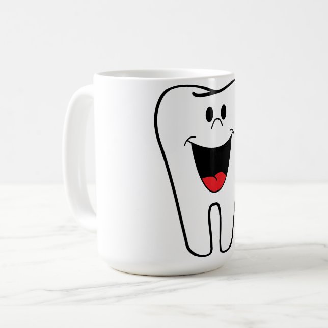 Caneca De Café Mug para Dentistas Coffee Mug (Frente Esquerda)