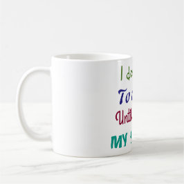 Caneca De Café Mug para Pessoas que falam consigo mesmas