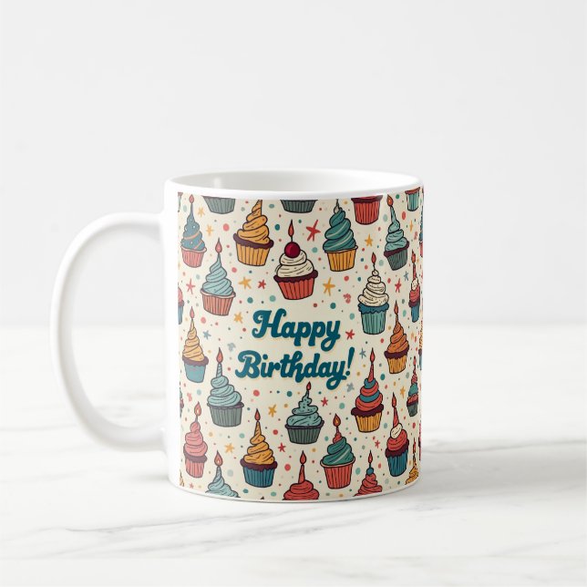 Caneca De Café Mug para presente de aniversário (Esquerda)