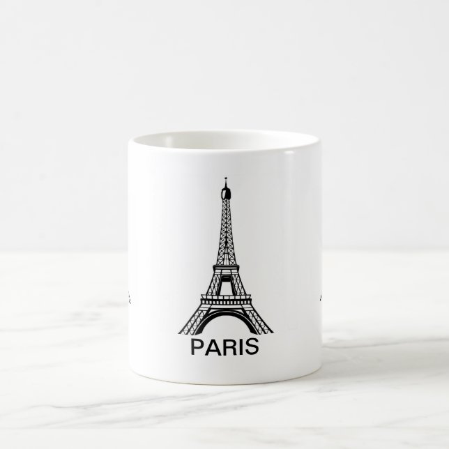 Caneca De Café Mug Paris Eiffel Tour (Centro)