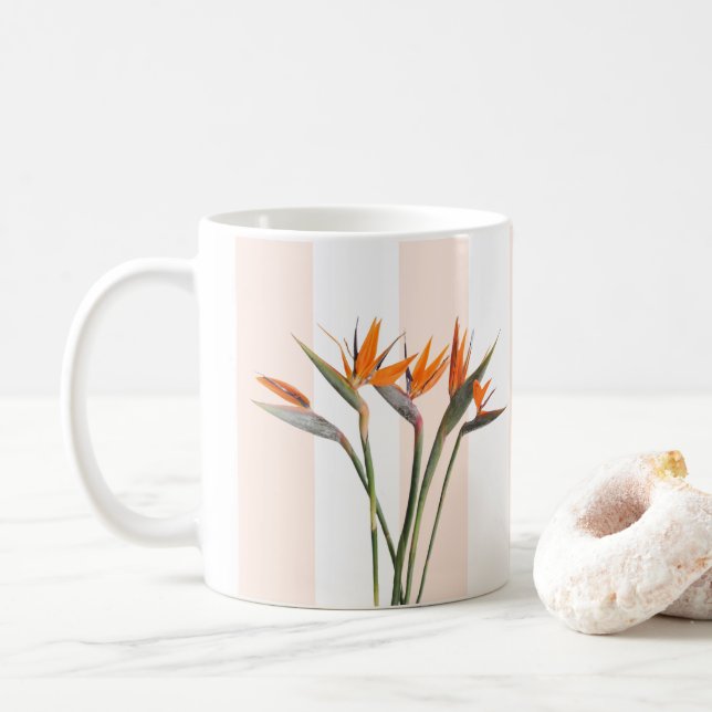 Caneca De Café Mug - Pássaro do Paraíso (Com Donut)