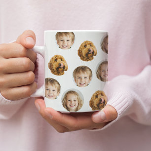 Caneca De Café Mug Personalizado Com Três Fotos Presente person