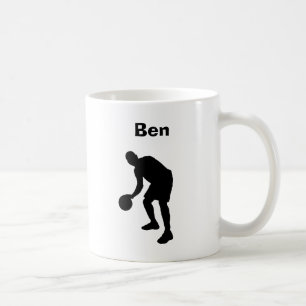 Caneca De Café Mug personalizado de "basquete"