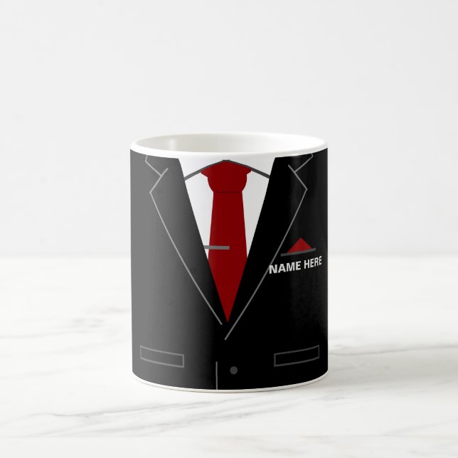 Caneca De Café Mug personalizado de café da empresa com nome pers (Centro)
