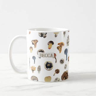 Caneca De Café Mug personalizado de fungo de cogumelo