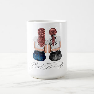 Caneca De Café Mug Personalizado de Melhores Amigos