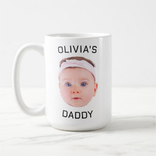 Caneca De Café Mug Personalizado De Rosto, Cama De Bebê Personali