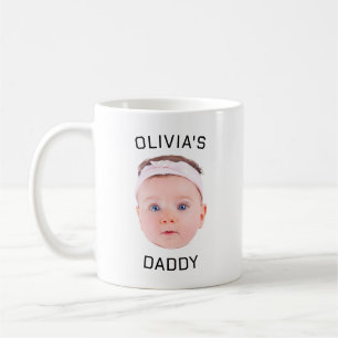 Caneca De Café Mug Personalizado De Rosto, Cama De Bebê Personali