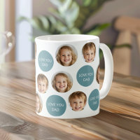 Mug Personalizado De Rosto De Duas Fotografias | E
