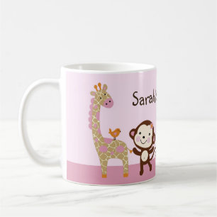 Caneca De Café Mug personalizado de "Selgle Jill/Girl baixa"