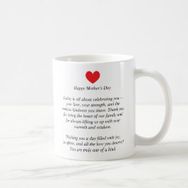 Caneca De Café Mug personalizado do dia da mãe - Nome personaliza