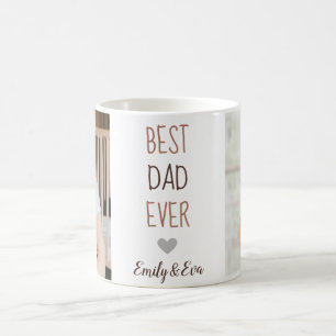 Caneca De Café Mug Personalizado "Melhor Pai Nunca" - Presente Pe