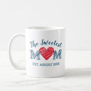 Caneca De Café Mug personalizado para a mãe