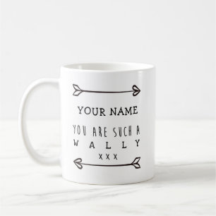 Caneca De Café Mug Personalizado - Wally - Engraçado Mug