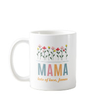 Mug personalizável de "MAMA" | Presente personaliz