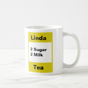 Caneca De Café Mug Pessoal - Amarelo
