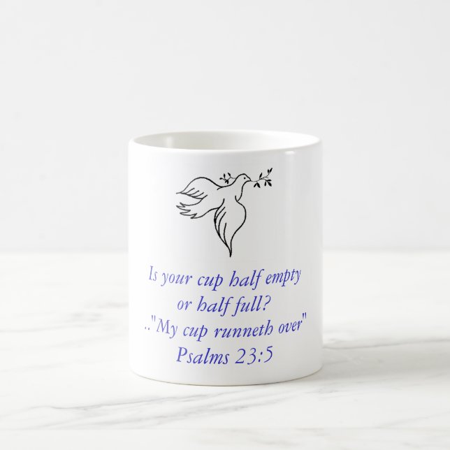 Caneca De Café Mug.Ps.23: 5 (Centro)