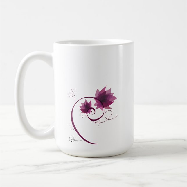 Caneca De Café Mug-Purple Dream 머그- 보랏빛꿈 (Esquerda)