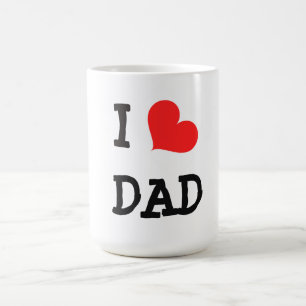 Caneca De Café Mug/Quote - "PAI de "coração"