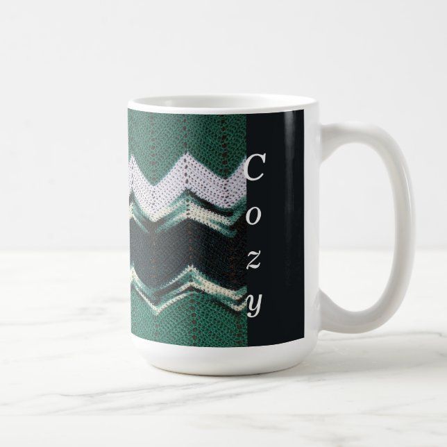 Caneca De Café Mug - Ripple Afghan (Direita)