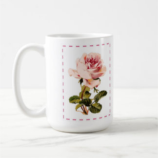 Caneca De Café Mug Rosa Rosa Victoriano