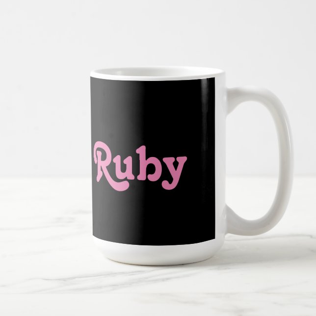 Caneca De Café Mug Ruby (Direita)