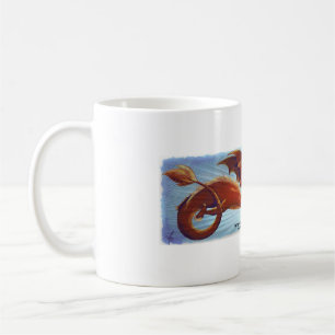 Caneca De Café Mug Scorfel - dragão vermelho