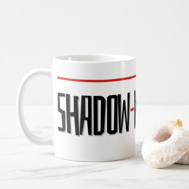 Caneca De Café Mug "Shadow Work It" (Com Donut)