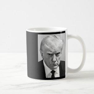Caneca De Café Mug Shot - Donald Trump Mug Shot