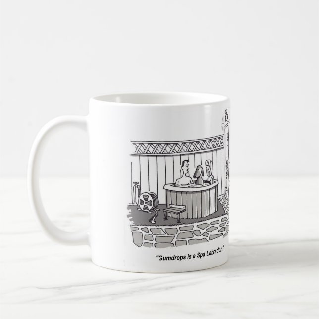 Caneca De Café Mug Spa Labrador (Esquerda)