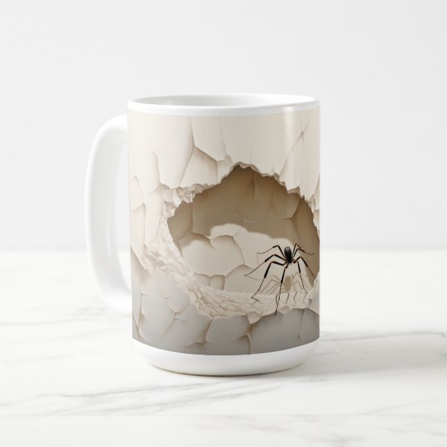 Caneca De Café Mug Spider Série 1-2 (Frente Esquerda)