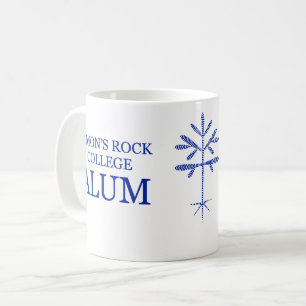 Caneca De Café Mug "SRC Alum" de tamanho padrão com saping azul