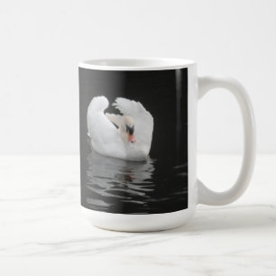 Caneca De Café Mug Swan Natação