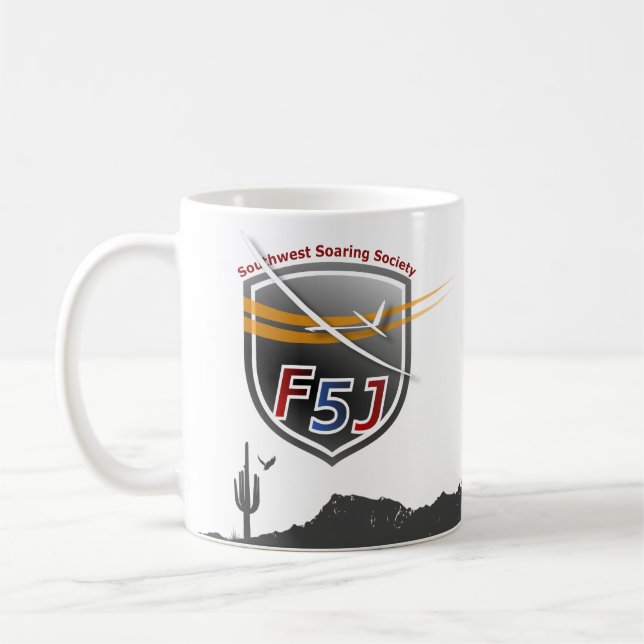 Caneca De Café Mug - SWSS F5J - Edição "At the Ranch" (Esquerda)