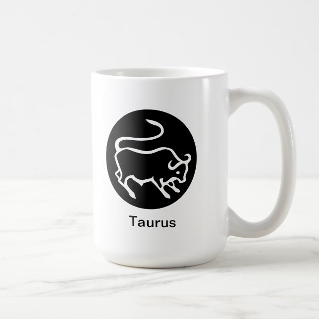 Caneca De Café Mug - Taurus em círculo (Direita)