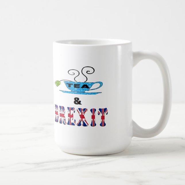 Caneca De Café Mug Tea & Brexit (Direita)