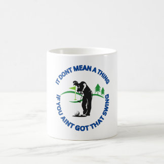 Caneca De Café Mug Tema De Golfe Para Amantes De Golfe