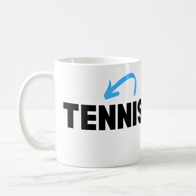 Caneca De Café Mug Tennis Inside Out (Esquerda)