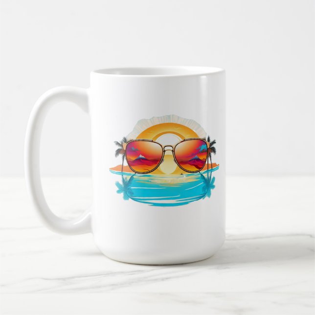 Caneca De Café Mug tropical (Esquerda)