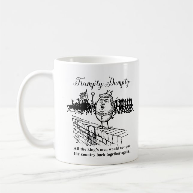 Caneca De Café Mug Trumpty Dumpty (Esquerda)
