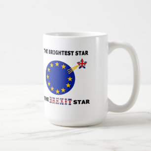 Caneca De Café Mug UK The Brexit Star British Flag